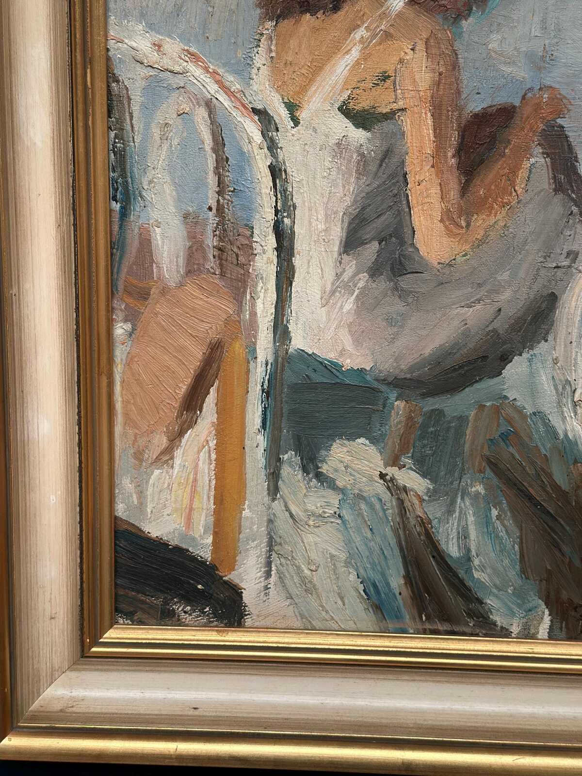 “Portrait of a Woman” by Gustaf Sjöö