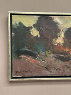 “Landscape with Blue Hut” by Arne Aspelin
