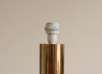 1960's Mid Century Swedish Large Brass Table Lamp by  Bergbom, Model B 010