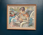 “Man Reading Book” by Rune Person