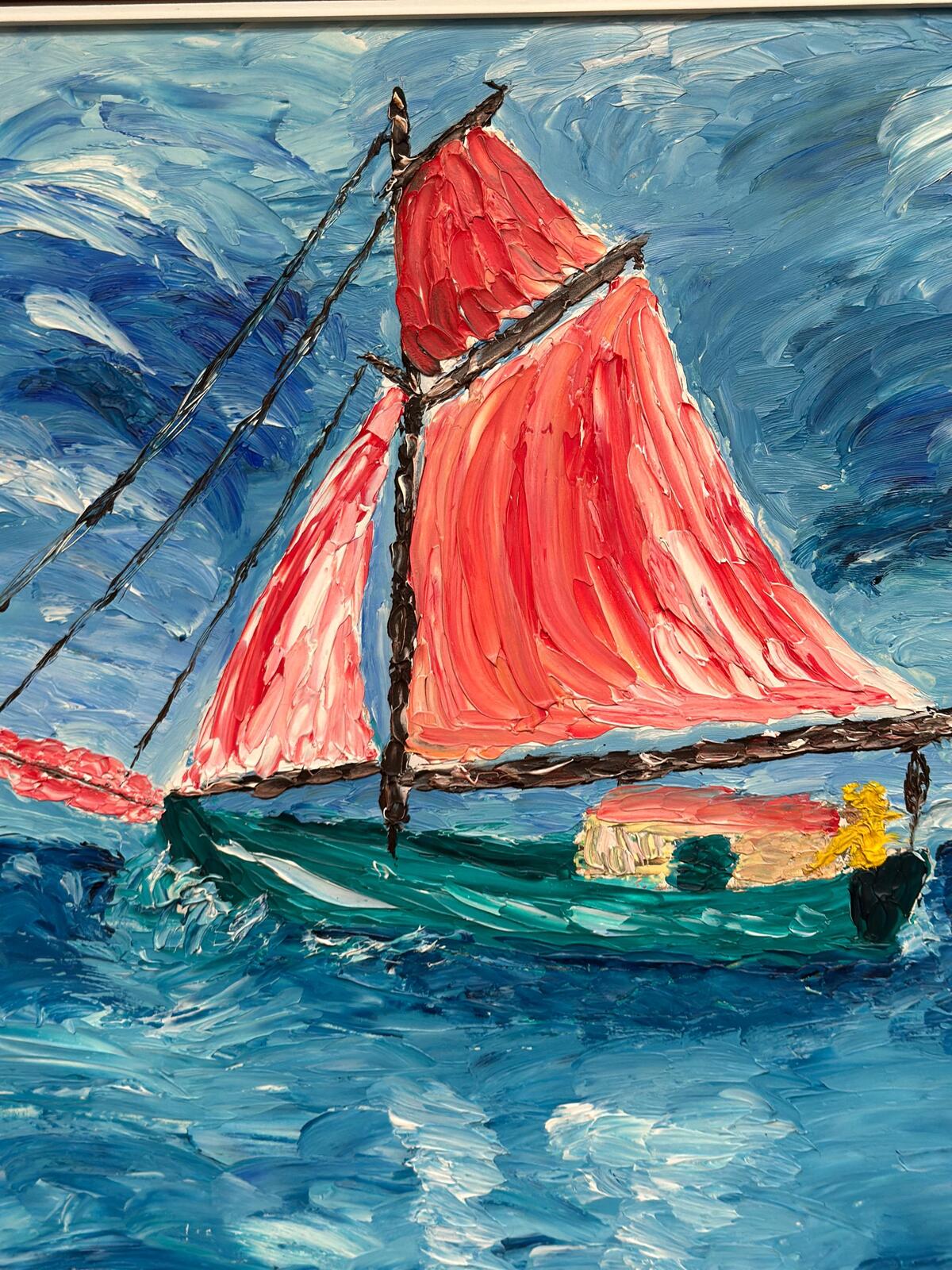 “Sailboat on the Water” by U. Ekshard
