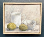 “Jug, Bowl and Fruits” by Main Klarmo‑Kärred
