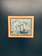 “Harbor Scene” by Costa