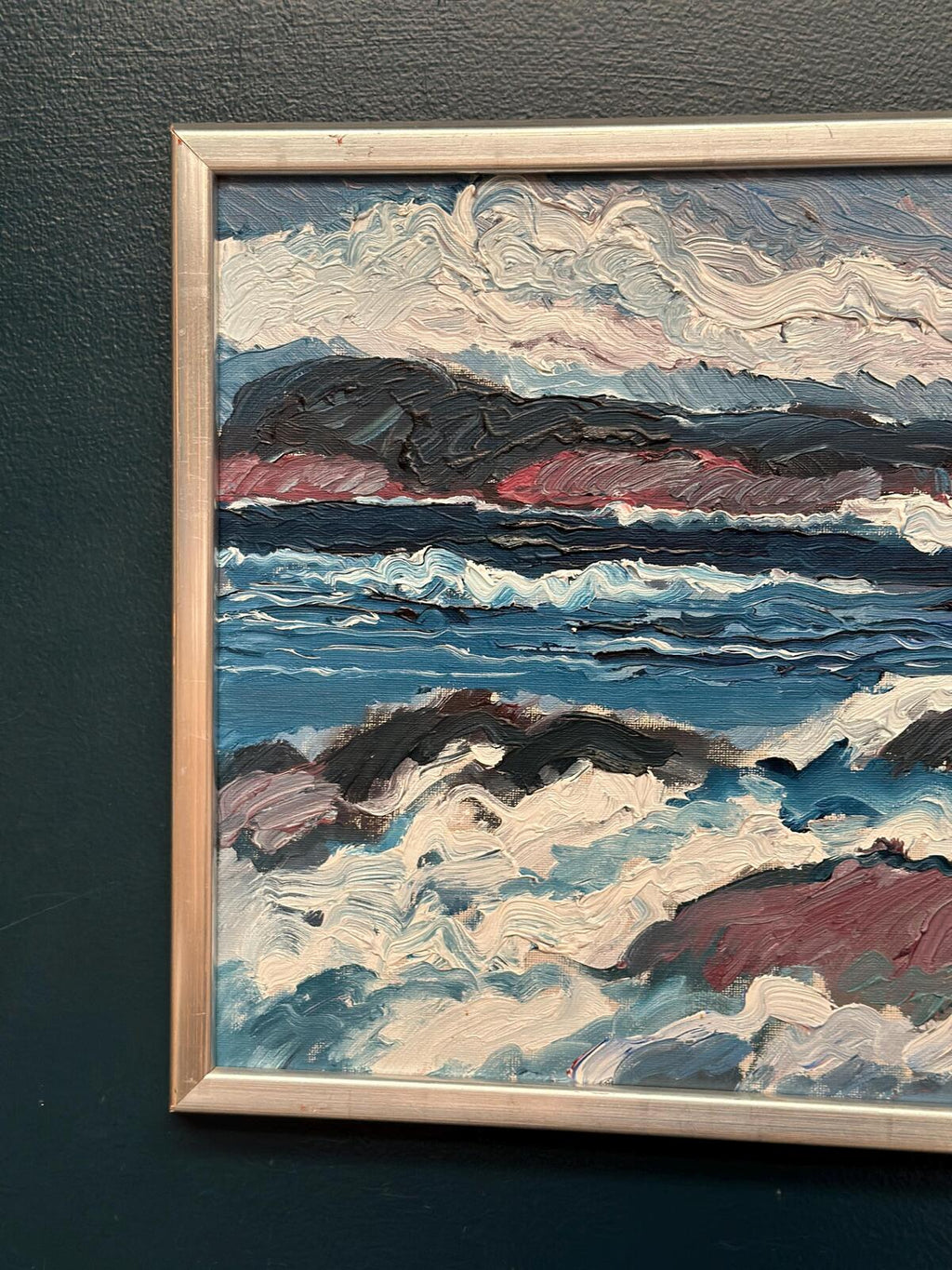 “Coastal Landscape” by Allan Horsak (1937–2004)