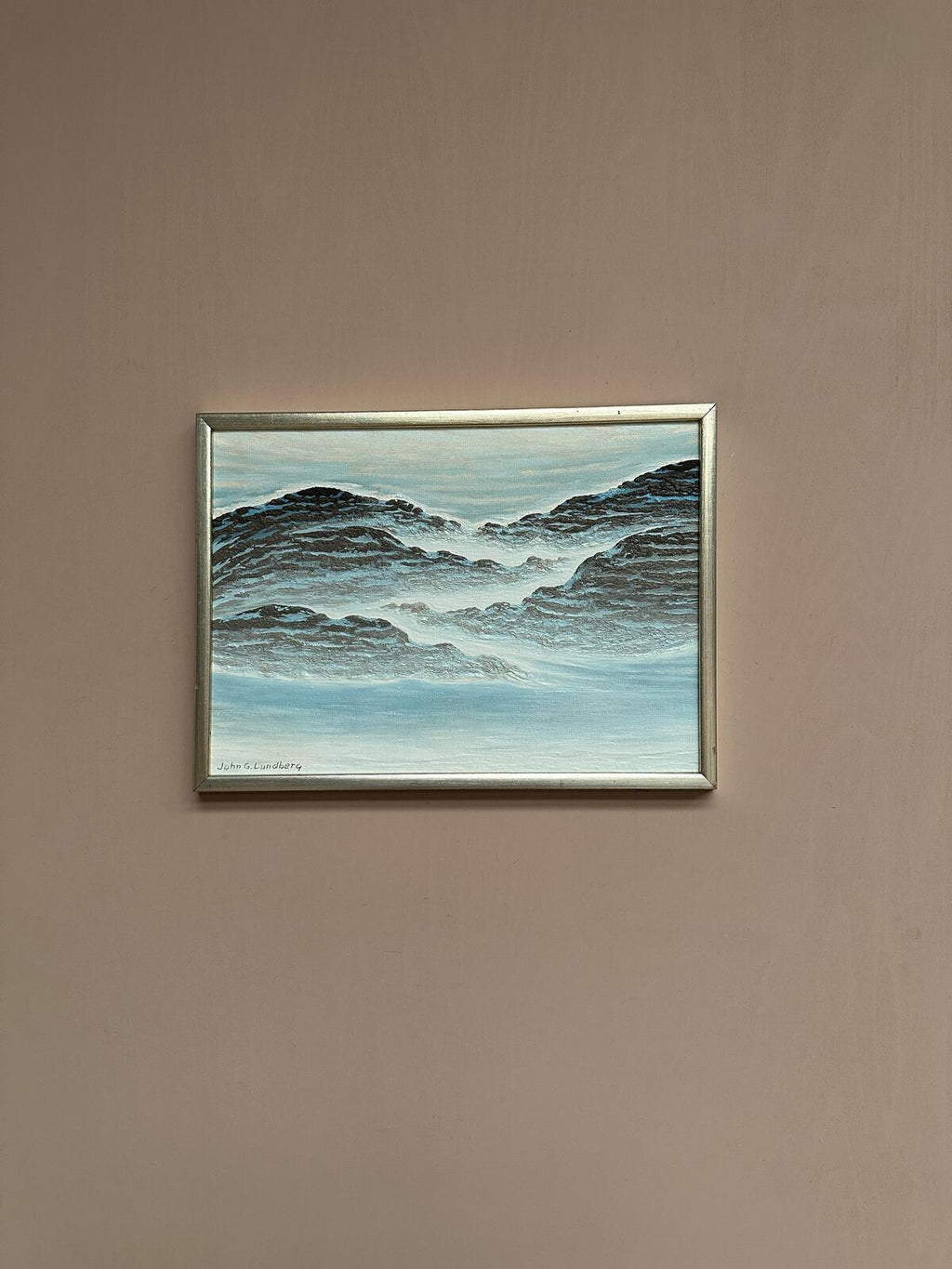 “Layered Tide” by John G. Lundberg