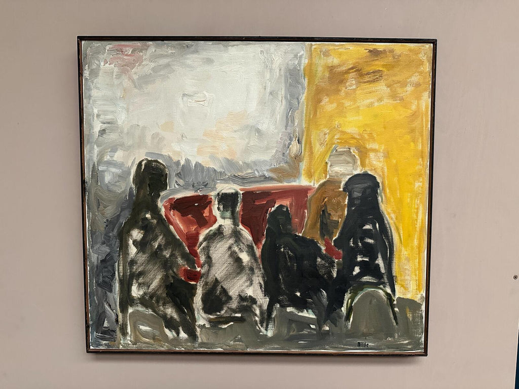 “Figure Composition” by Max Bilde (1919–2011)