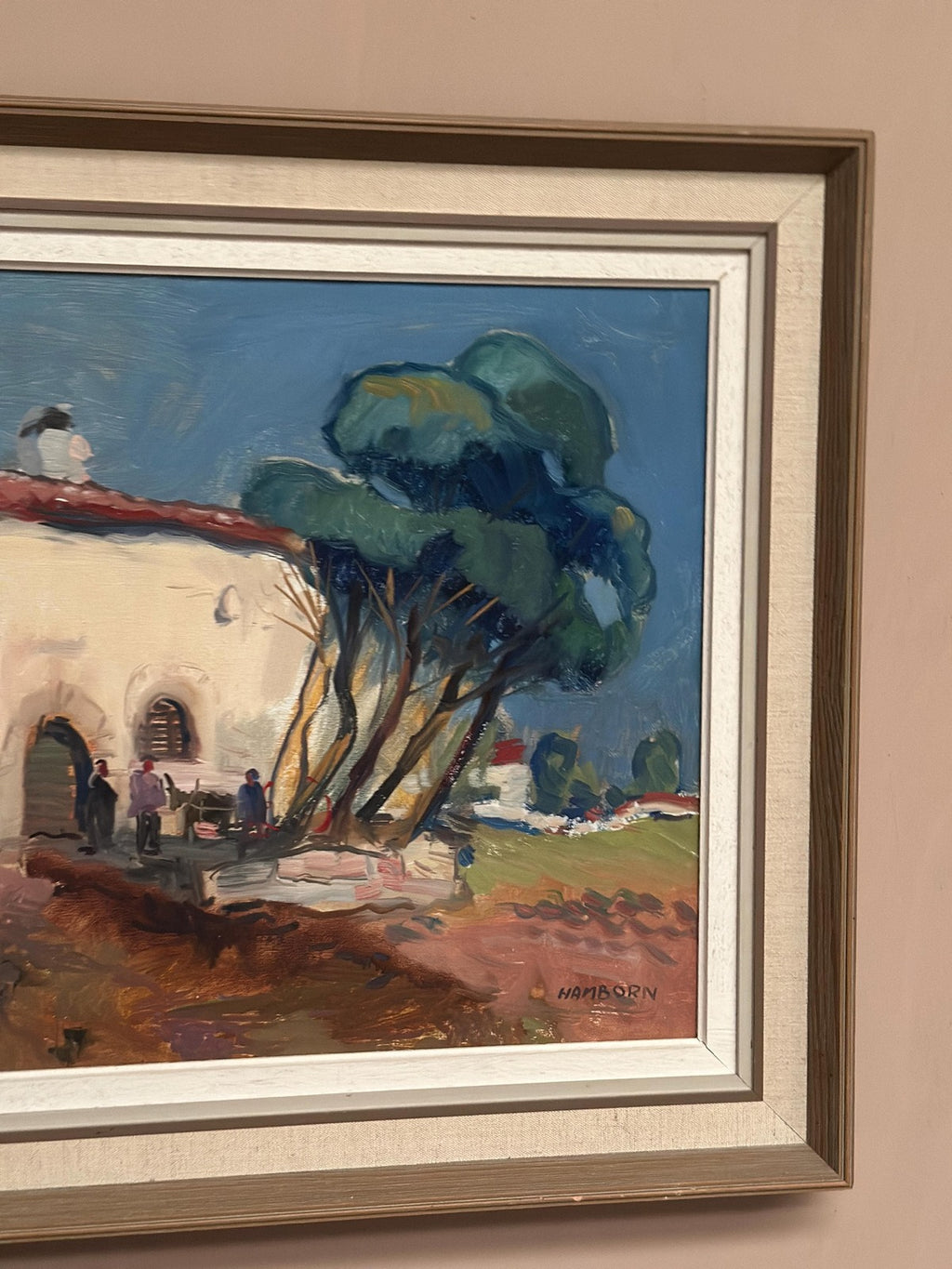 “Mediterranean Scene” by Axel Hamborn