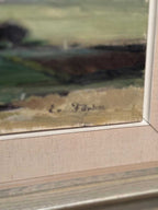 “Scanian Landscape” by Evert Färhm (1901–1971)