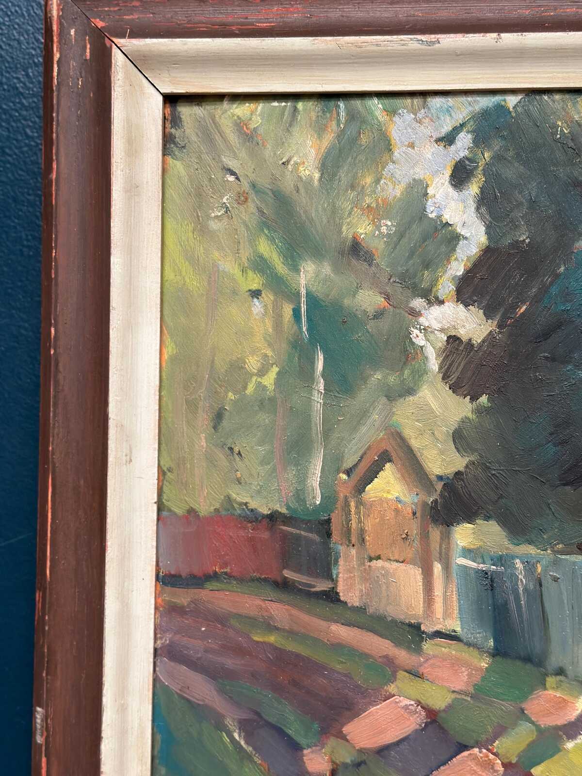 “Landscape with Fence” by Bajo