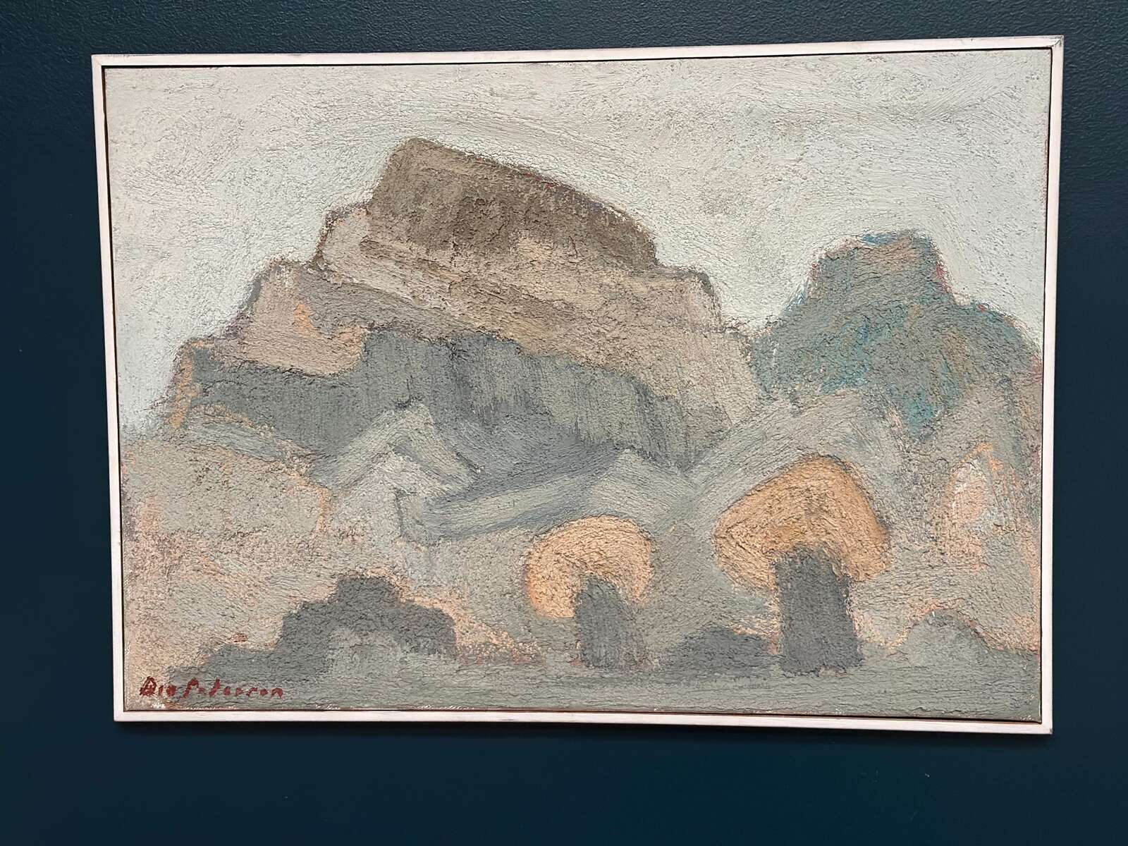 “Landscape” by Birger Bia Peterson (1916–1997)