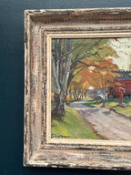 “Road to Red Huts” by Karl Gustaf Strandberg (1891–1981)