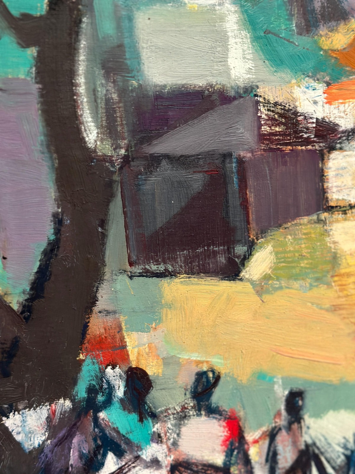 “Figures and Houses” by Brita Hansson
