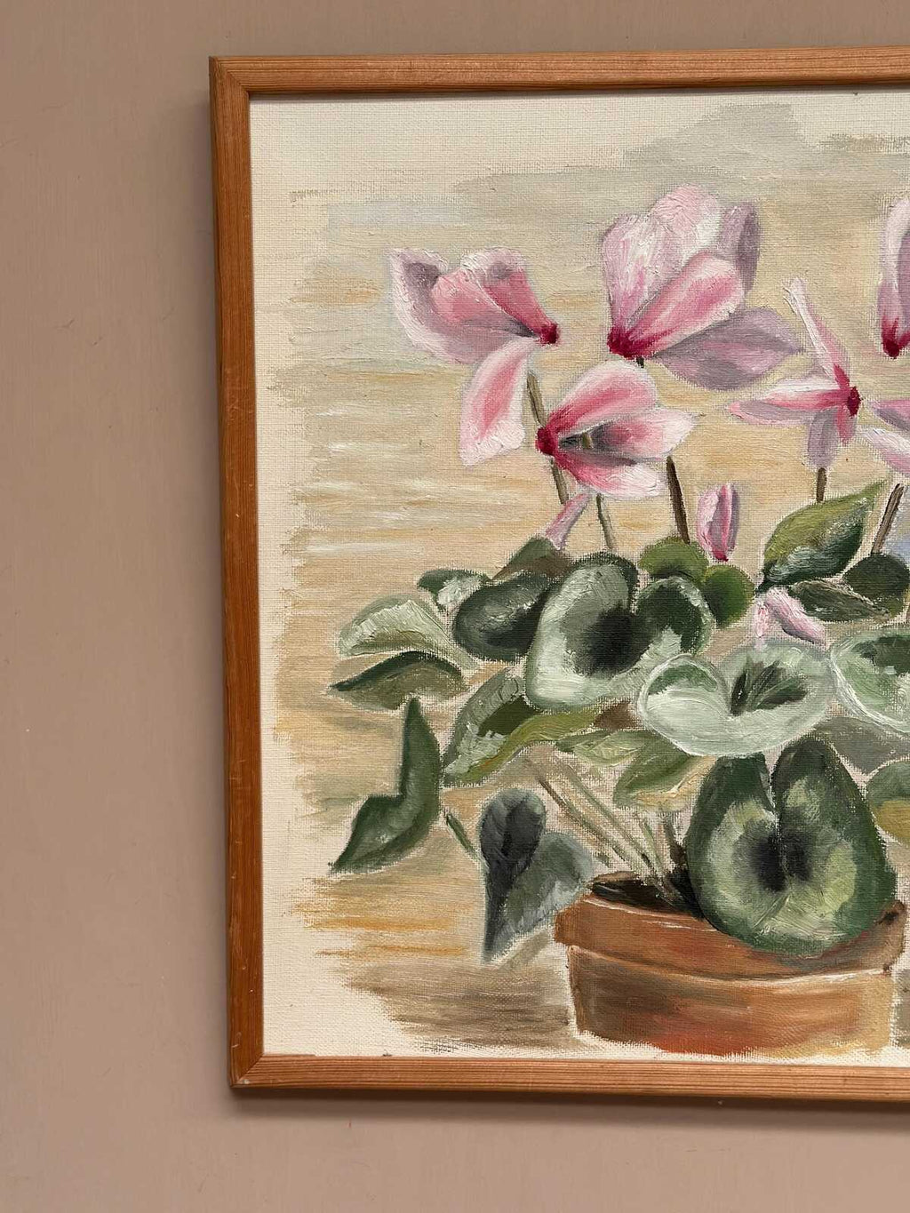 “Still Life with Pink Flowers ” by ADA