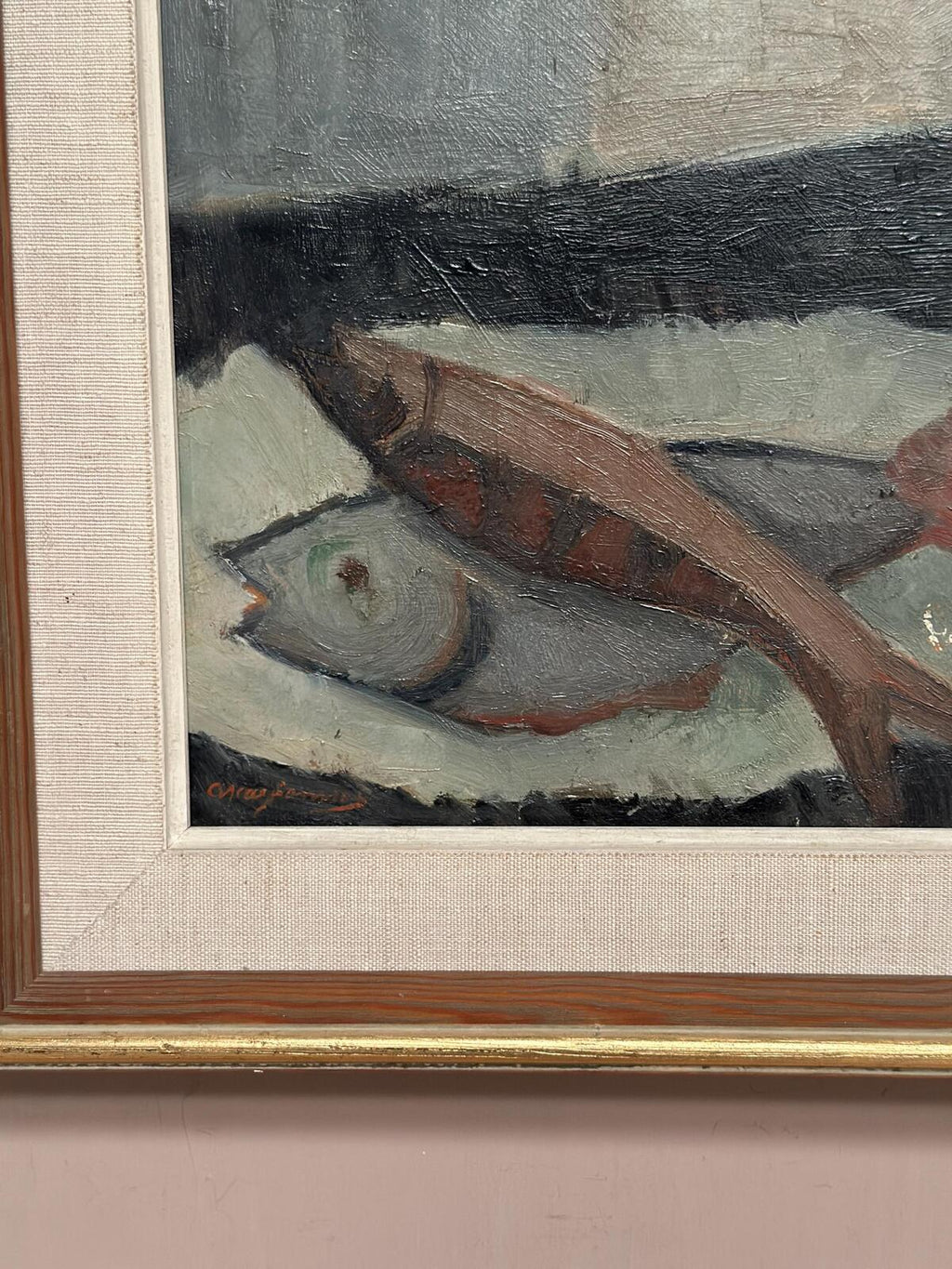 “Still Life with Fish” by Oscar Jonsson