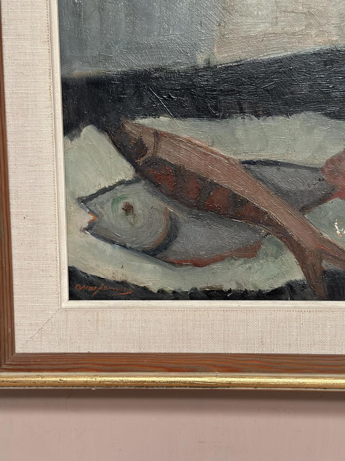 “Still Life with Fish” by Oscar Jonsson