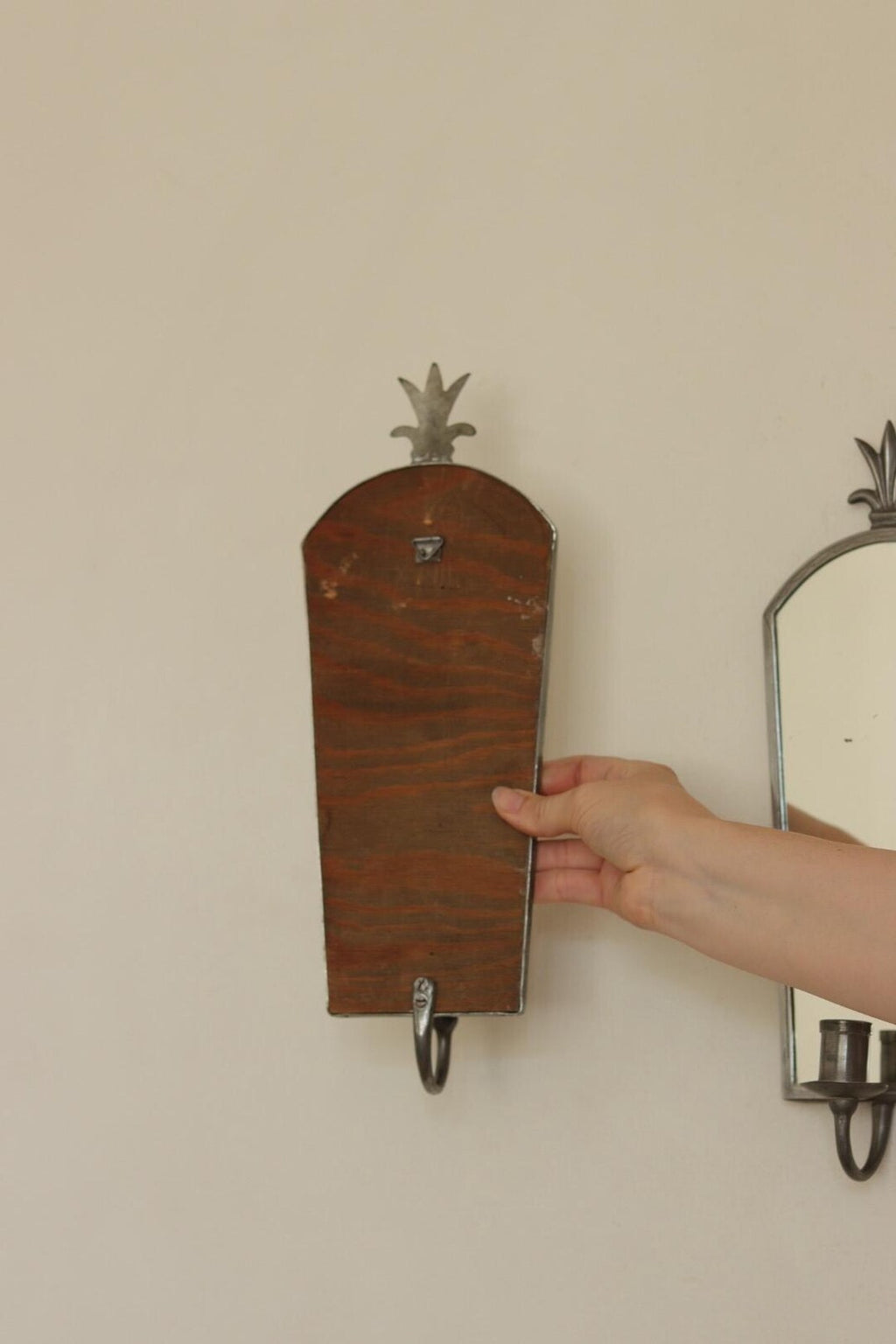 1926's Pair of Early Century Swedish Grace style sconces by  Nils Erik NORDSTRÖMS TENNVERKSTAD