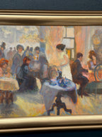 “Café Interior” by Don Hughes
