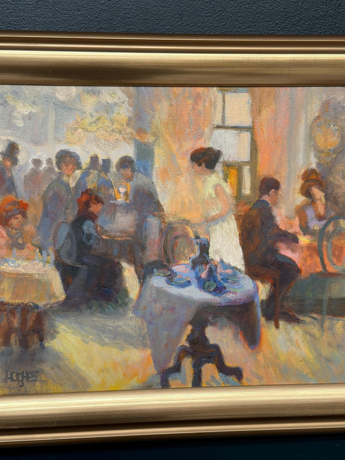 “Café Interior” by Don Hughes