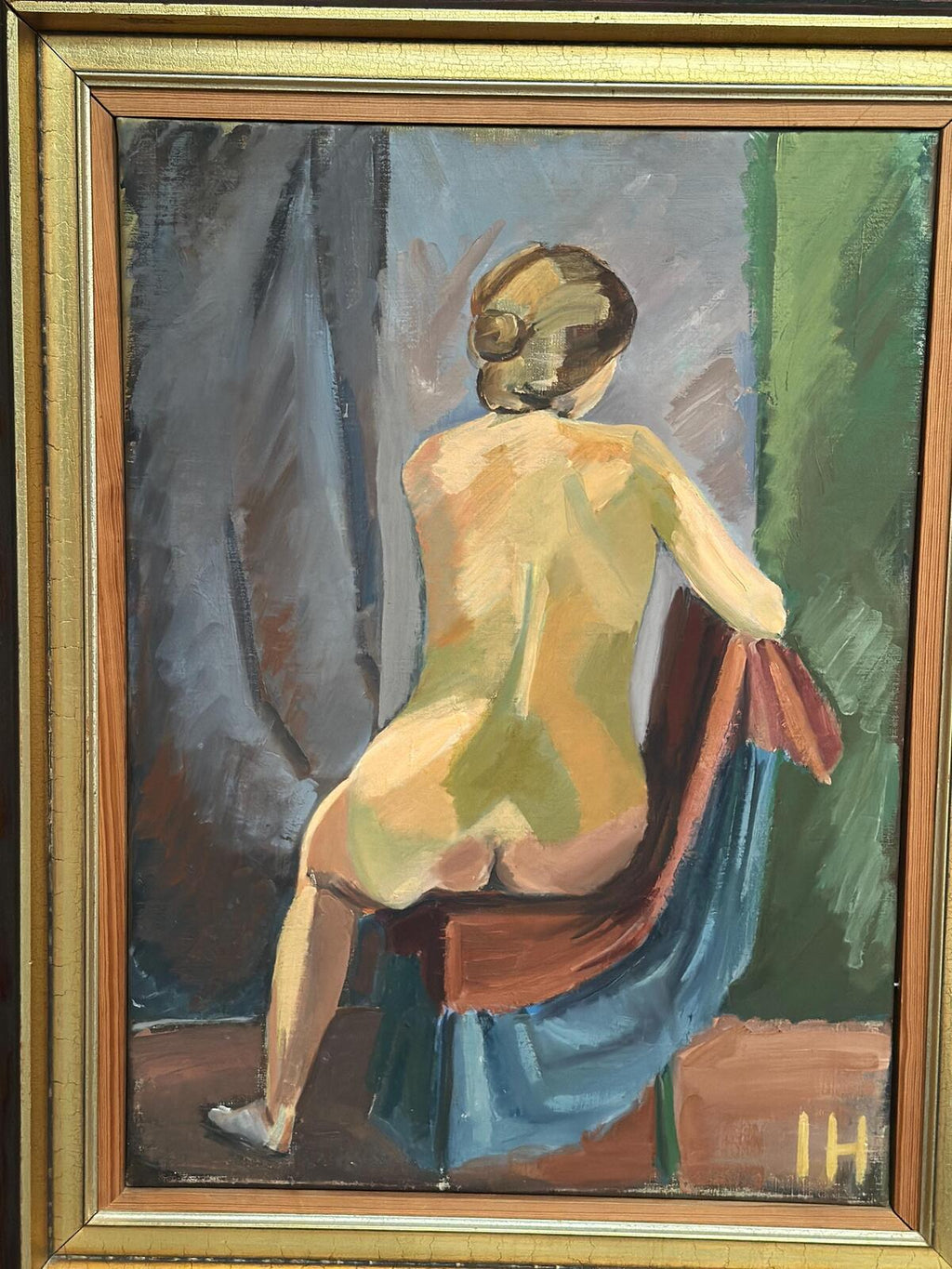 “Sitting Woman” (Attributed to Inger Hasselgren)
