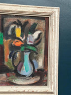 “Tulips in Blue Vase” by Eric Elfwén