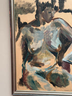 “Nude Study” by Mats Rehnman – Dated 1984