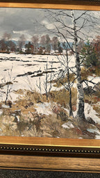 “Landscape” by Gösta Bruno Karlsson (1927–2020)