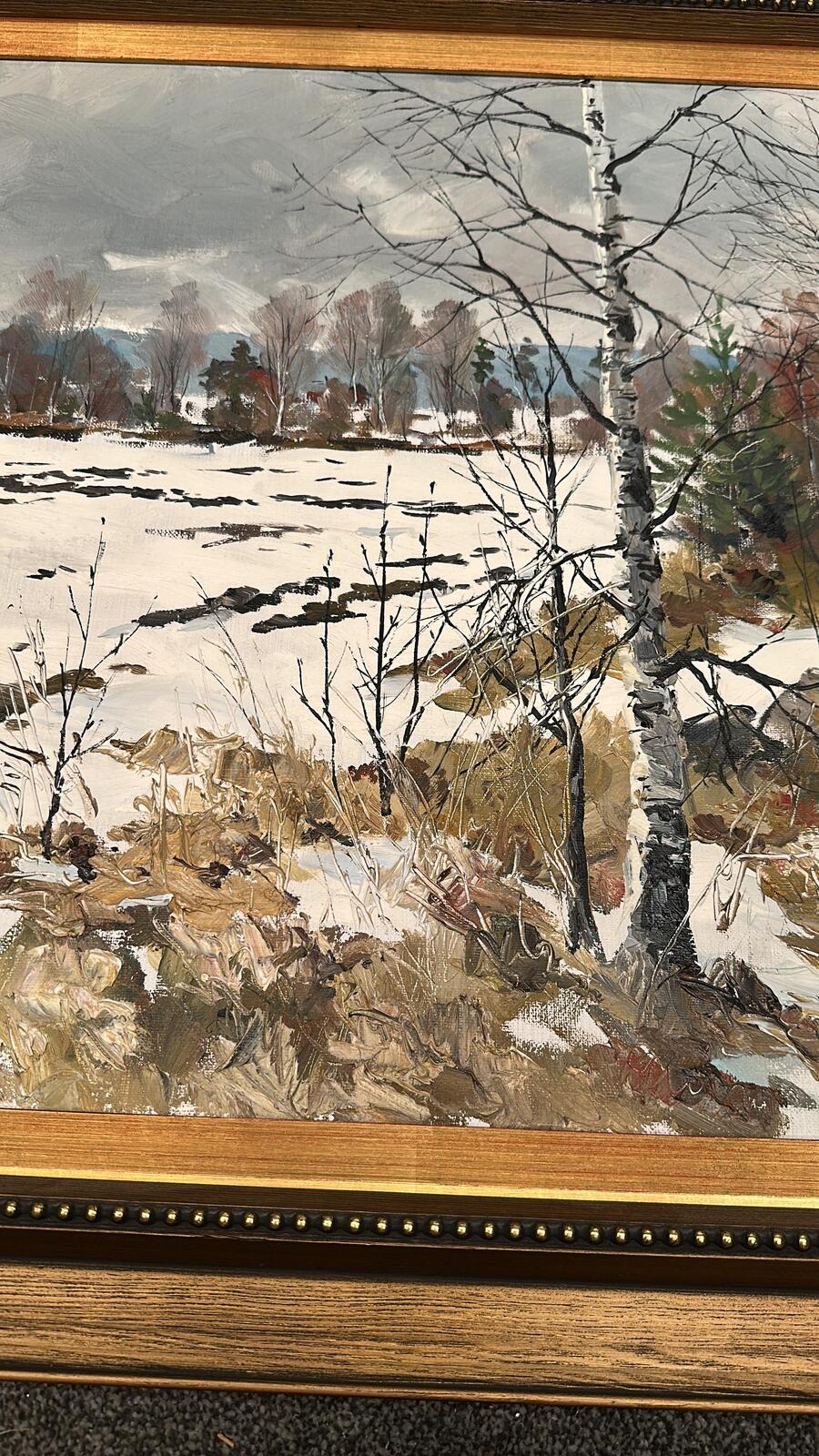 “Landscape” by Gösta Bruno Karlsson (1927–2020)