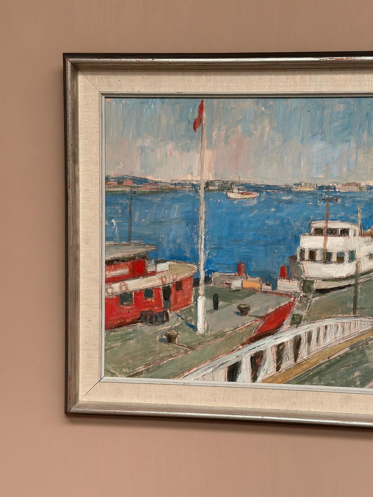 “Malmö Harbour” by John Hedman