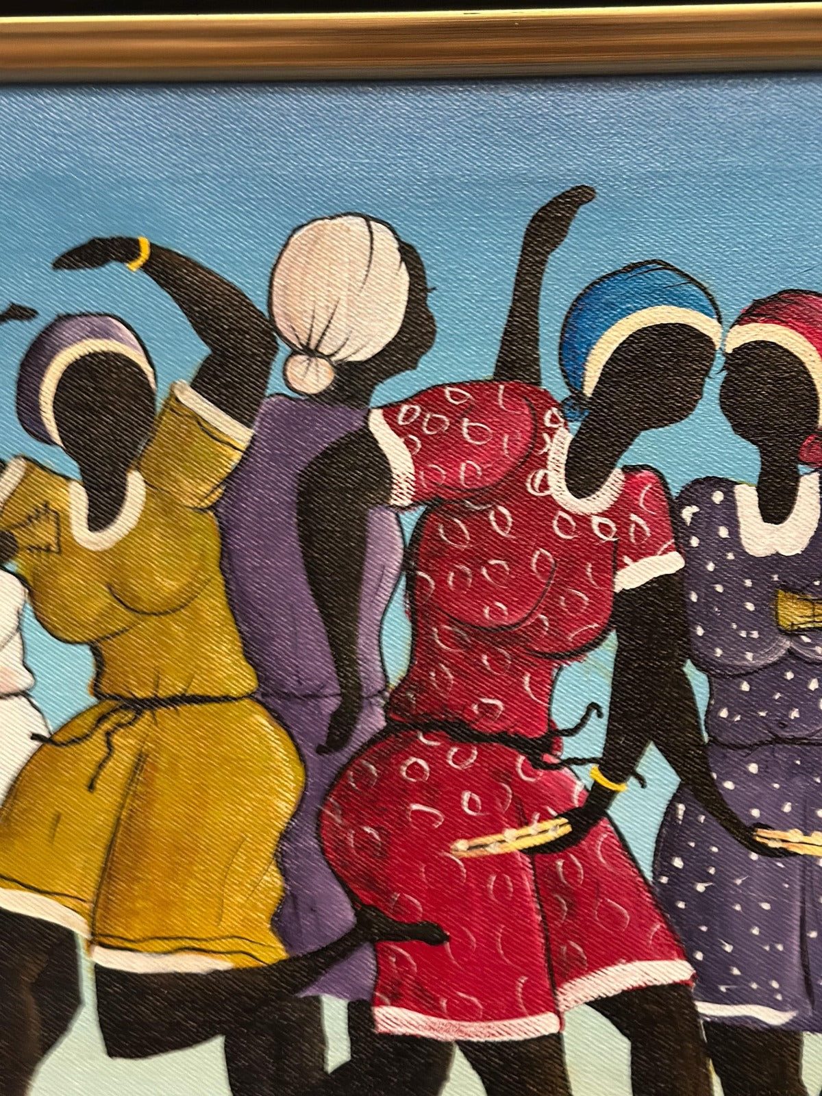 “Dancing Figures with Instruments” by R. Shaw
