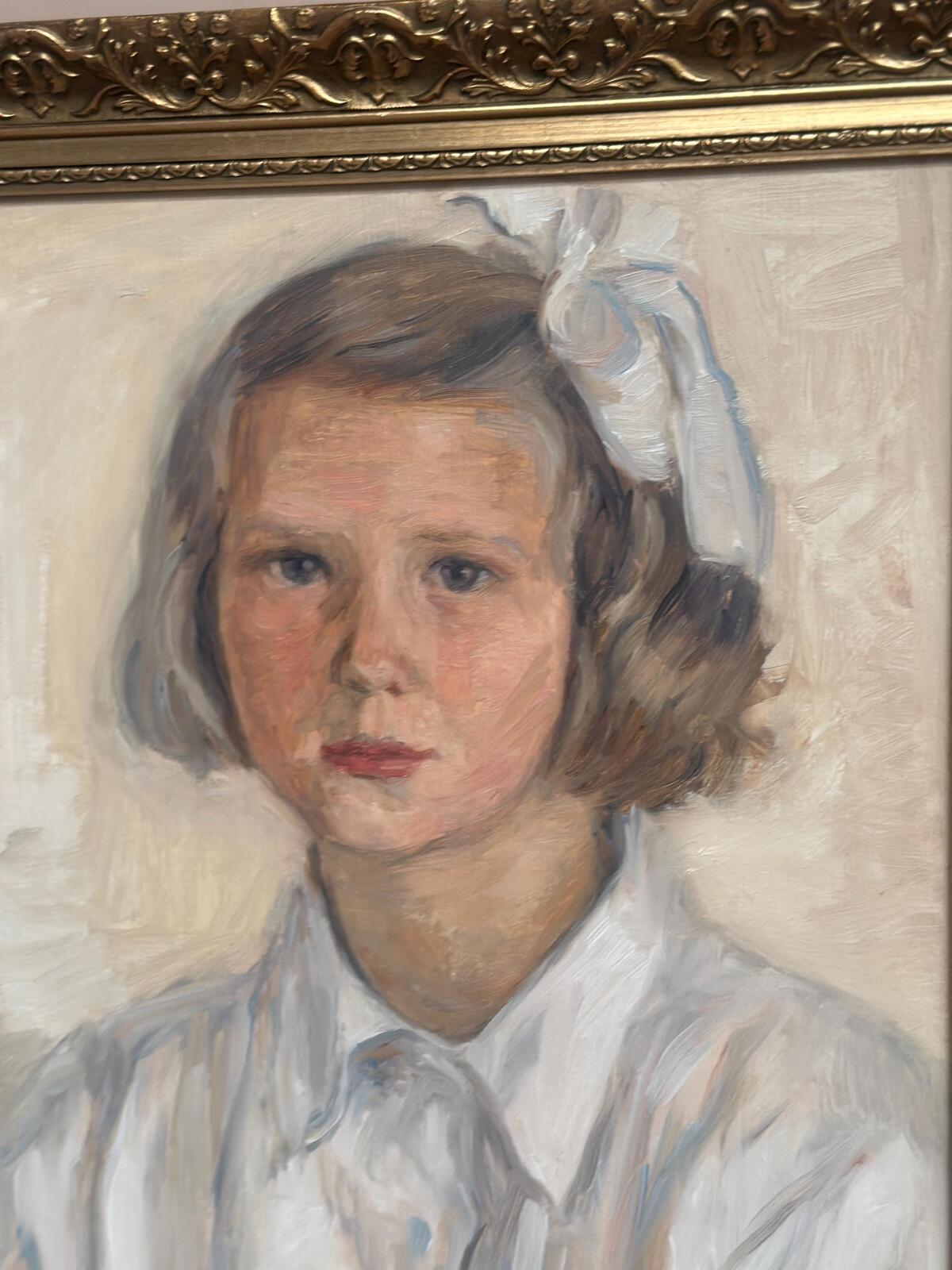 “Portrait of a Girl” by P. O. Linquist
