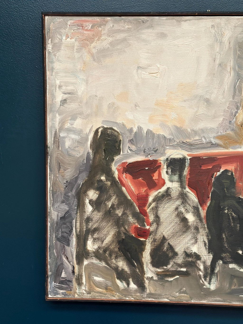 “Figure Composition” by Max Bilde (1919–2011)