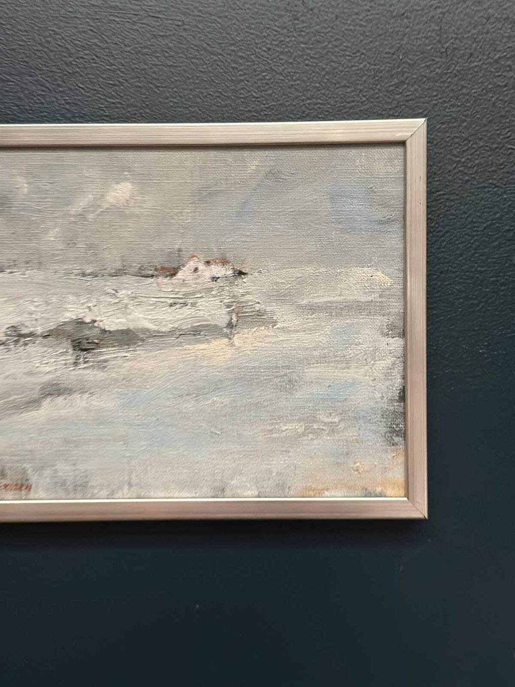 “Sea Motif with House” by G. Rosén