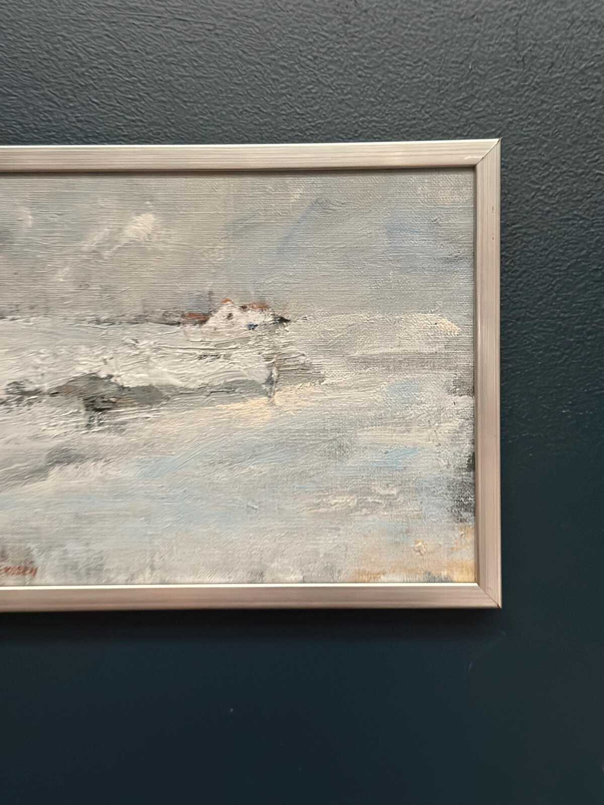 “Sea Motif with House” by G. Rosén