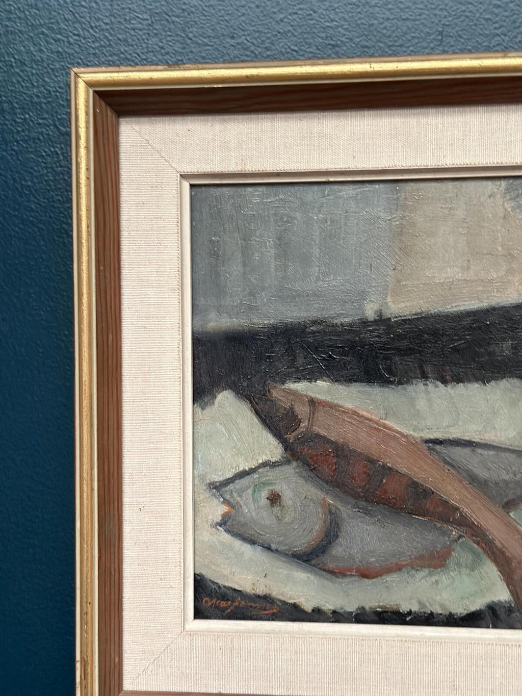 “Still Life with Fish” by Oscar Jonsson