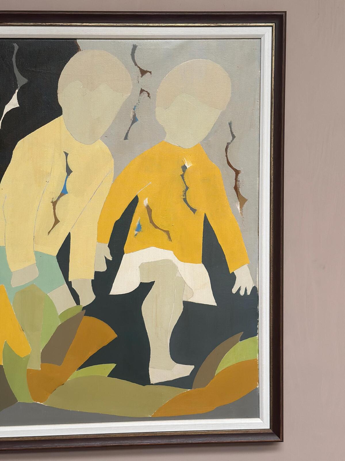 “Children Playing” by Hans Osswald