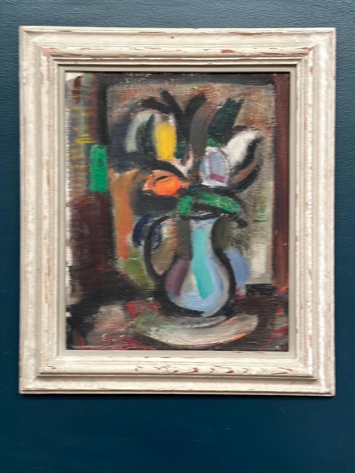 “Tulips in Blue Vase” by Eric Elfwén