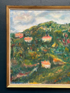 “Hilly Landscape with Houses” by Lalla Blecher