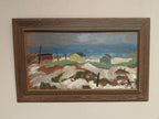“Coastal Village” by Frans Lundberg