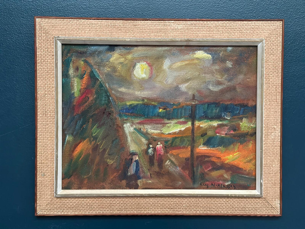 “Landscape with Figures” by Lars Niklasson