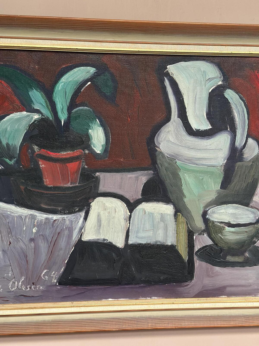 “Pitcher and Plant ” by Evy Olesen