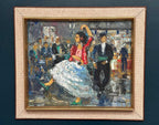 Dancing Couple in Lively Setting