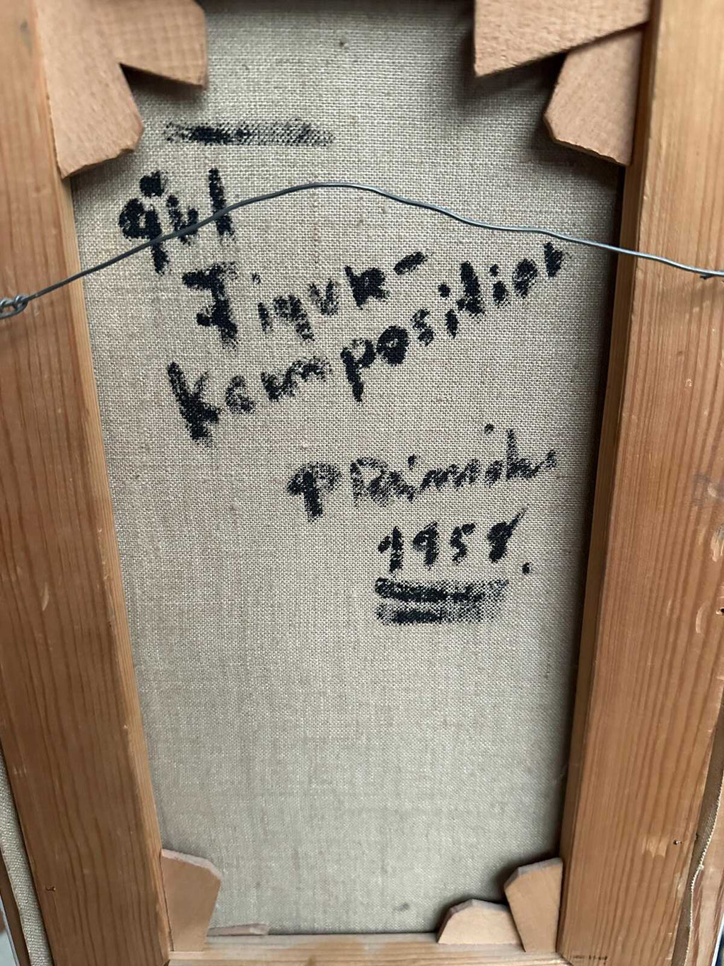 “Gul Figurkomposition” by P. Primdahl