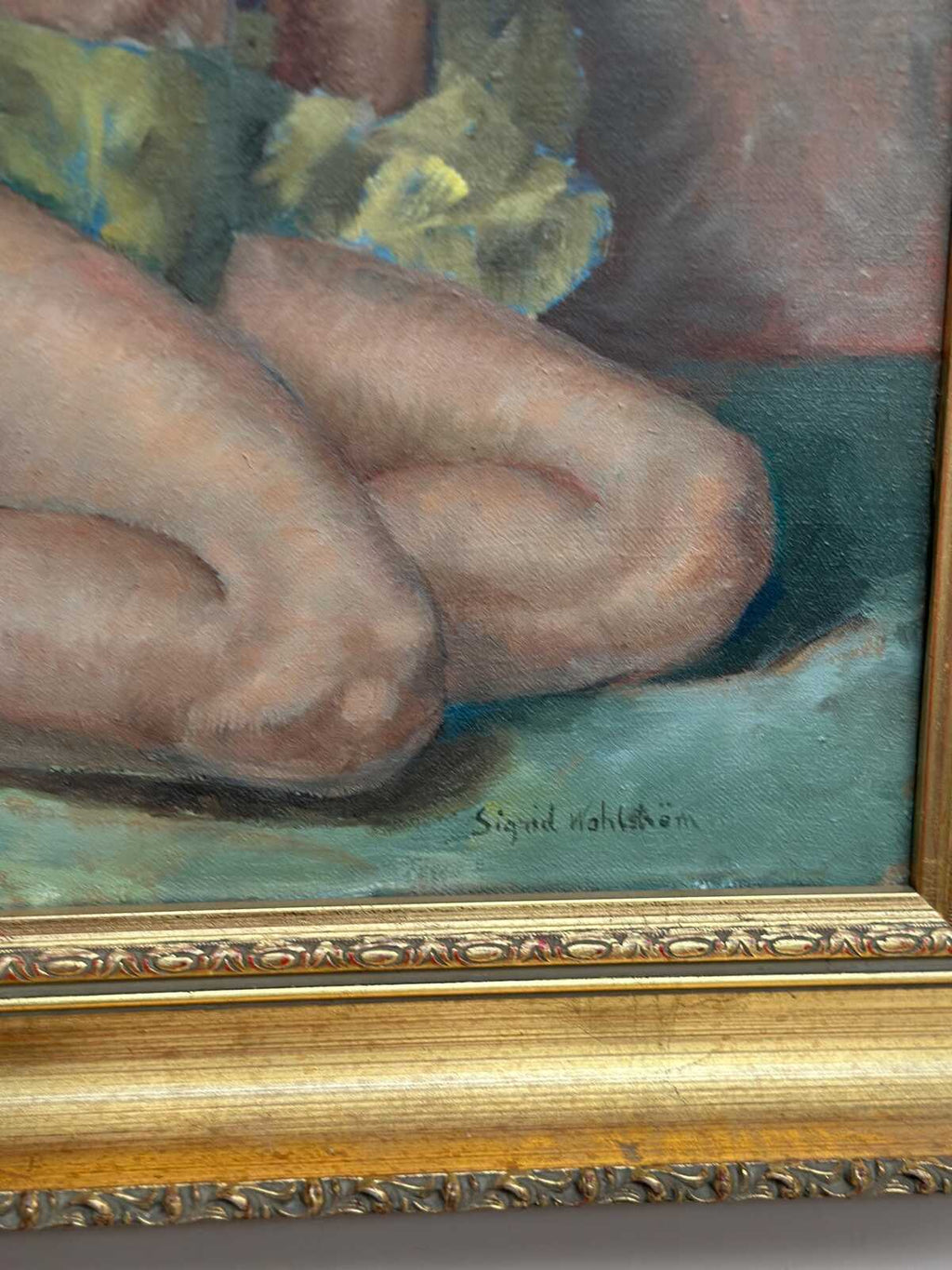 “Seated Woman” by Sigrid Wahlström de Rougemont