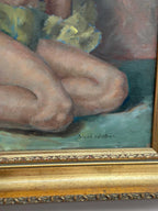 “Seated Woman” by Sigrid Wahlström de Rougemont