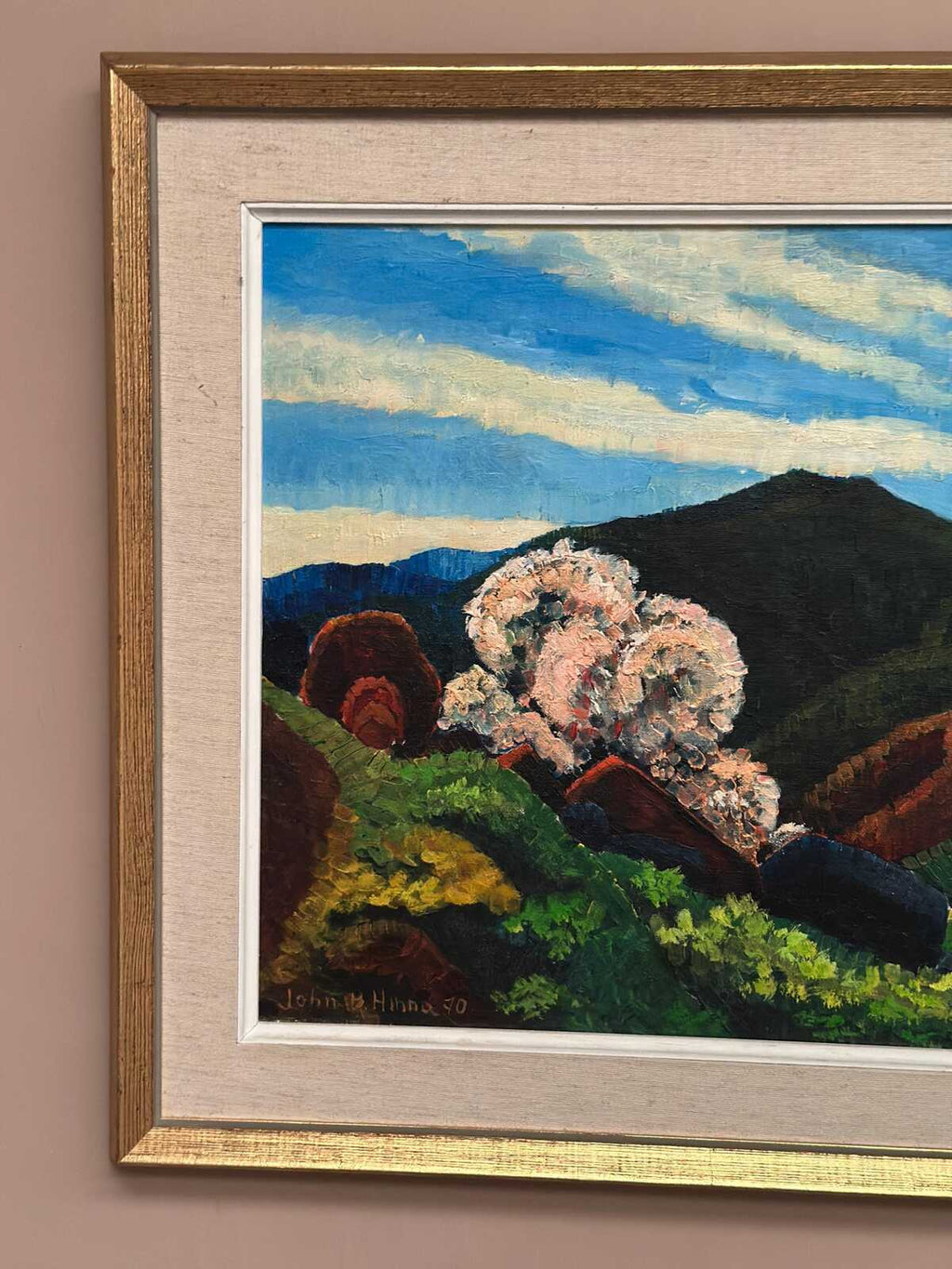 “Mountain Landscape” by John B. Hinna