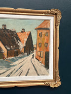 Townscape” by Harriet H. Axéll (b. 1938, Ljungby)