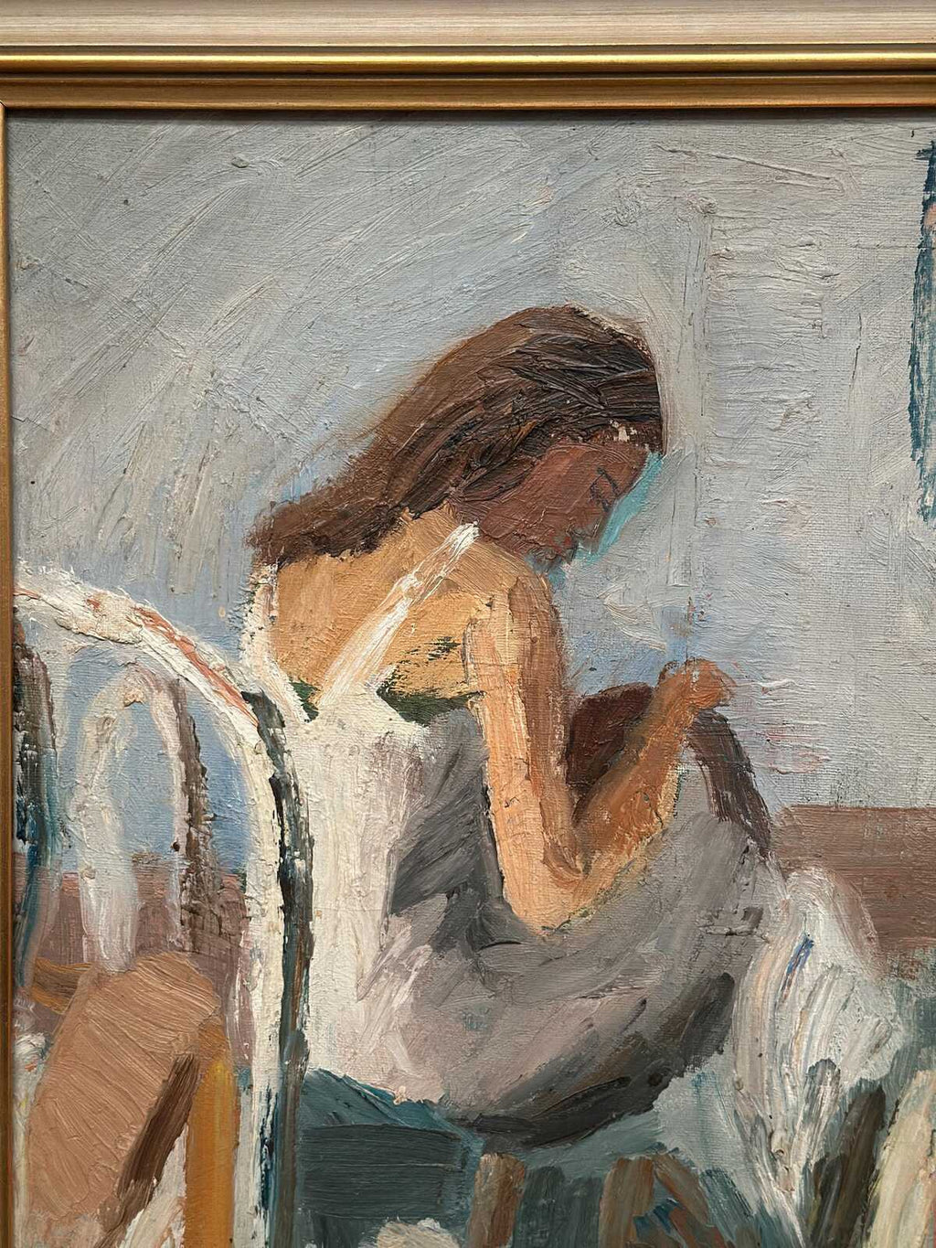 “Portrait of a Woman” by Gustaf Sjöö