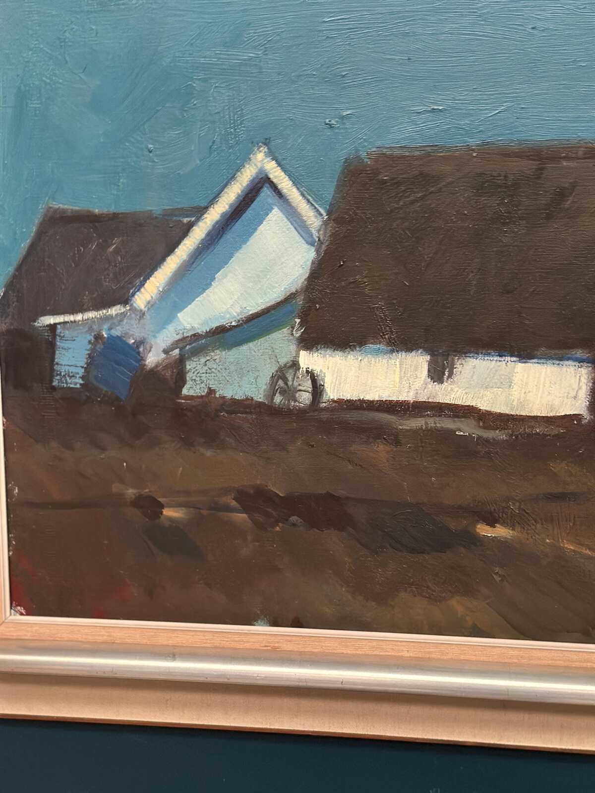 “Bondgård i landskapet” by Bengt Hillgrund