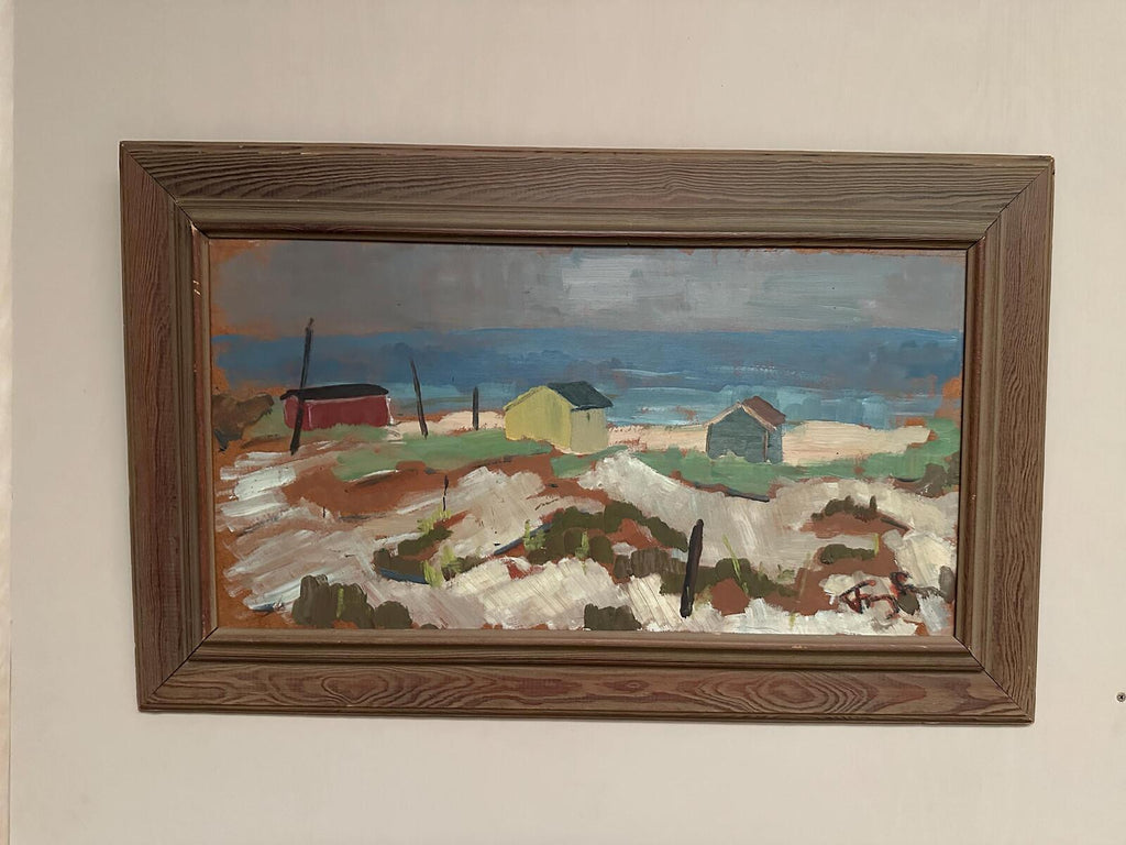 “Coastal Village” by Frans Lundberg