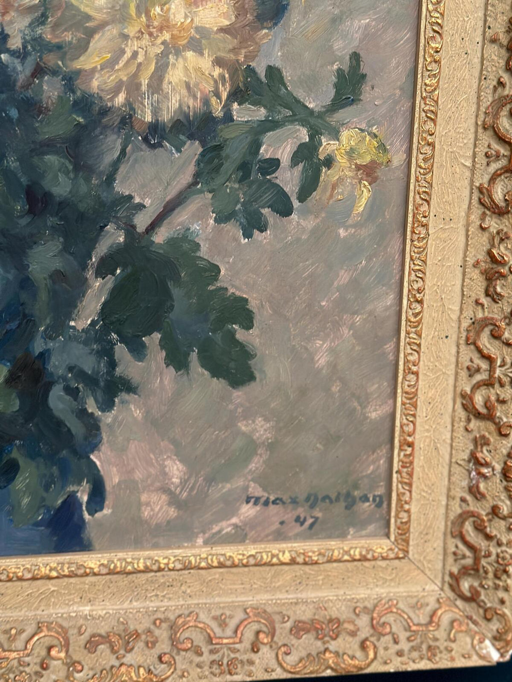 “Chrysanthemums” by Max Hellberg